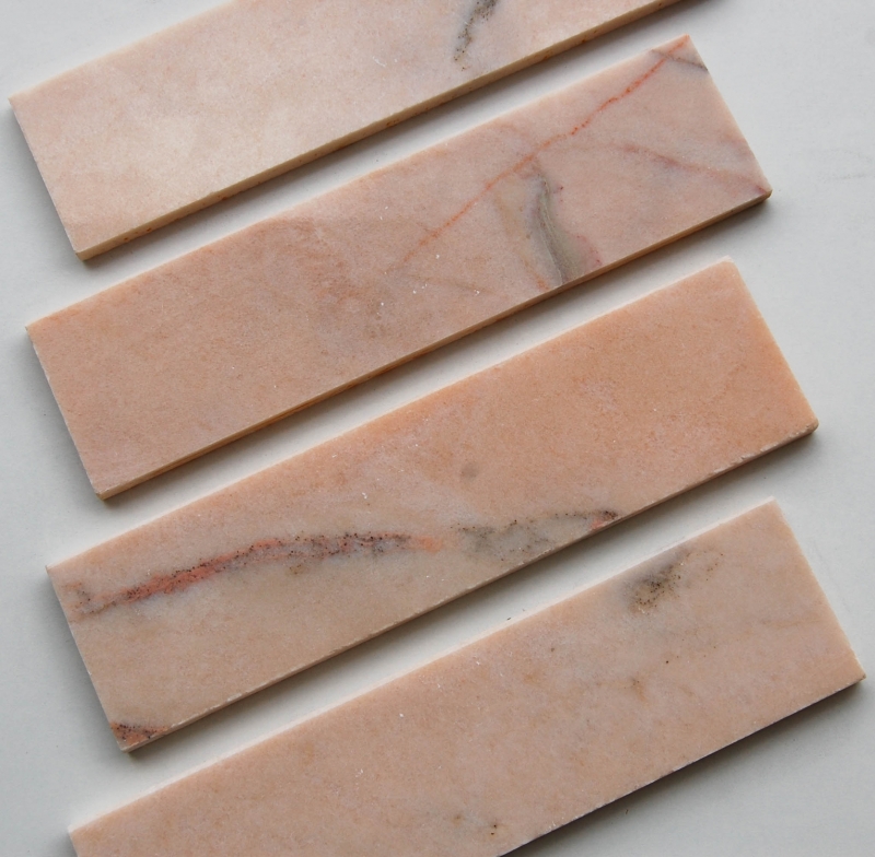 Sockelleisten, Marmor, Estremoz, poliert, 30,0 x 8,0 x 1,0 cm